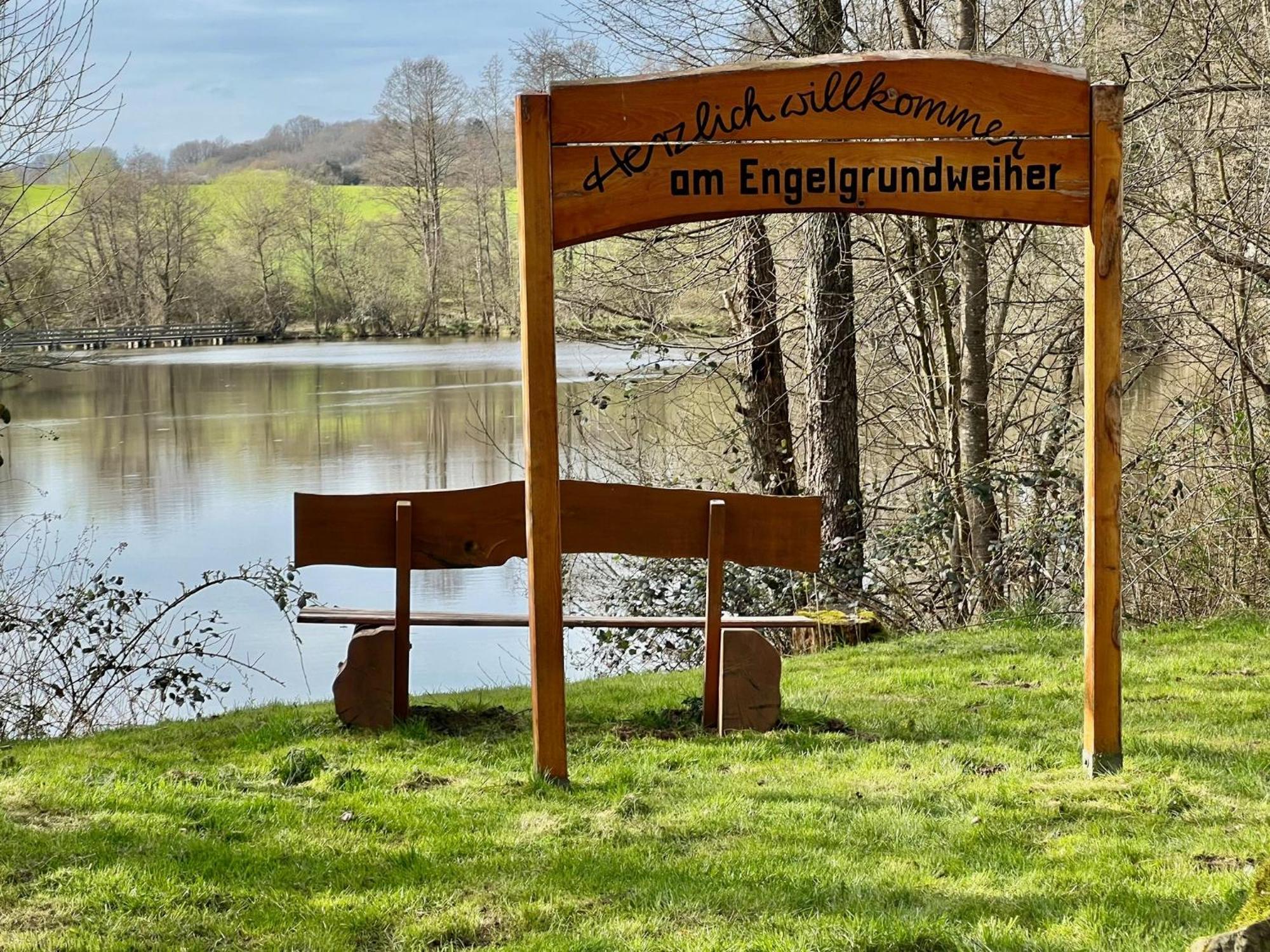 Fewo-Engelgrundweiher Schmelz Exterior foto